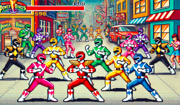 Mighty Morphin Power Rangers Mega Battle PS4 PKG DLC File